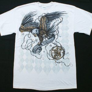 Smith & Wesson Logo T-Shirt Winged Eagle White NEW